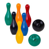 Jogo De Boliche Brinquedo Infantil Colorido Lider 2219