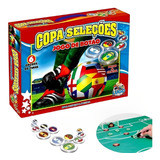 Jogo De Botão Completo Copa Mundo Seleções 6 Times Original 