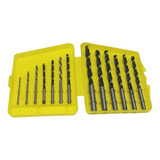 Jogo De Brocas Em Aço Carbono Com 13 Brocas Eda Modelo 6xj