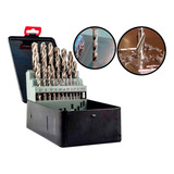 Jogo De Brocas Heavy Duty Din 338 1,00 A 13,00 25 Pcs