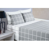 Jogo De Cama Box Casal Queen - 200 Fios - Premium - 4 Peças