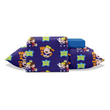Jogo De Cama Jolitex Luccas Neto Lençol Infantil 3pcs