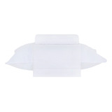 Jogo De Cama Solteiro 180 Fios Buddemeyer Basic Percalle 3pç Cor Branco Desenho Do Tecido Lisa
