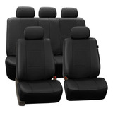 Jogo De Capas De Bancos Automotivos Couro Carro Preta Jeep