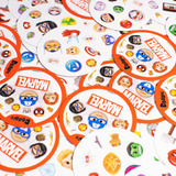 Jogo De Cartas Dob019 Dobble Marvel Emoji Galápagos 