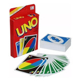 Jogo De Cartas Uno Baralho Lacrado 108 Cartas Para Familia