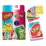 Jogo De Cartas Uno Edição Especial Pokémon Importado