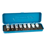 Jogo De Chave Soquete Allen 1/2 4 A 17mm 8 Pçs Gedore 016201