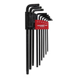 Jogo De Chave Torx L Tx Longa T10 A T50 Com 9 Peças Gedore 