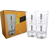 Jogo De Copos P/ Whisky Johnnie Walker Keep Long Drink 450ml