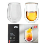 Jogo De Copos Zwilling P/ Long Drink Sorrento 355ml 2 Pç Cor Vidro Parede Dupla