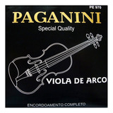 Jogo De Corda Paganini Para Viola