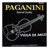 Jogo De Corda Paganini Para Viola De Arco