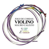 Jogo De Cordas De Violino 4/4 Mauro Calixto + Breu Free Sax 