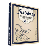 Jogo De Cordas Para Violino Vs4 Strinberg Encordoamento 4/4