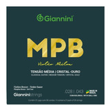 Jogo De Cordas Violão Giannini Mpb Náilon C/ Bolinha - Genwg
