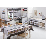 Jogo De Cozinha 10 Peças - Tergal - Promoção!!!