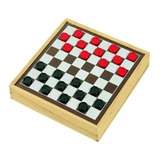 Jogo De Dama E Trilha Em Duratex 2 Em 1 Souza Ref 7033