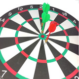 Jogo De Dardos Profissional Kit Tiro Ao Alvo Dupla Face 40cm
