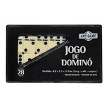 Jogo De Dominó Com Estojo Osso