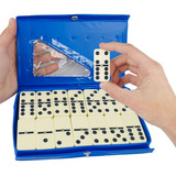 Jogo De Domino Profissional De Osso - Pedras Grandes - Nybc