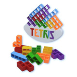 Jogo De Equilíbrio Tetris Balance Bloco 3d Building Blocks
