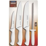 Jogo De Facas Churrasco Profissional Amolador Tramontina Nf