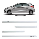Jogo De Friso Lateral Porta Hb20 Hatch Branco 2020 A 2023