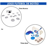 Jogo De Futebol De Botão - Importadora Cor Azul/branco