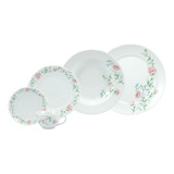 Jogo De Jantar E Chá 30 Peças Porcelana Real - Dec. Teresa