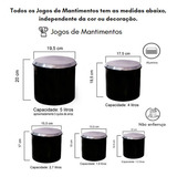 Jogo De Lata Alumínio Colorido Decorado A Mão (flor) Cor Rosa