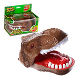 Jogo De Mesa Dinossauro Dentista Morde Dedo Pegadinha