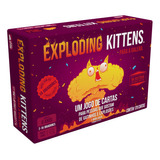 Jogo De Mesa Exploding Kittens Para A Galera Jogo De Cartas Galapagos Exk411 Para A Galera Sem Caixa De Msica Galpagos Jogos Exk411