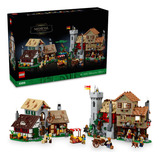 Jogo De Montar Icons Praça Da Cidade Medieval 10332 Lego
