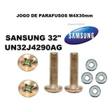 Jogo De Parafusos M4 X 30mm P/ Suporte Tv Samsung 32