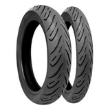 Jogo De Pneu Moto Par Titan Cg Fan Ybr 125/150 2.75 E 90/100