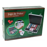 Jogo De Poker Maleta Com 200