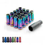 Jogo De Porca De Roda Lug Nuts Esportiva Anti Furto M12*1,5