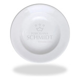 Jogo De Pratos Fundo 12 Peças Branco Porcelana Schmidt