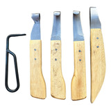 Jogo De Rinetes Rinete Rineta + Lop Limpeza De Casco Cavalo