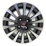 Jogo De Rodas Aro 13 4x98 Para Linha Fiat