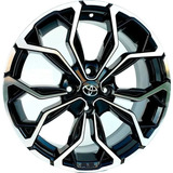 Jogo De Rodas Aro 16 5x100 Toyota Corolla Altis Todos M16 Kr