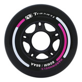 Jogo De Rodas Inline Fitness Traxart Hardwheels 80mm/88a 