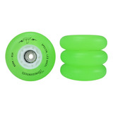 Jogo De Rodas Inline Traxart Led Special 80mm/85a - Verde