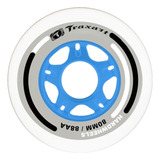 Jogo De Rodas Traxart Fitness Hardwheels 80mm/88aa - Branco