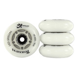 Jogo De Rodas Traxart Led X-light 68mm/83a Fa-461
