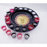 Jogo De Roleta Drink Shot 16 Copos Dose