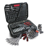 Jogo De Soquete Chave Catraca Combinada Allen Maleta 151 Pcs