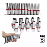Jogo De Soquete Longo Sextavado 10-22mm 1/2 10pçs Mtx 135909