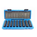 Jogo De Soquetes Impacto Longo 1/2 Sextavado 10a22mm - Waft